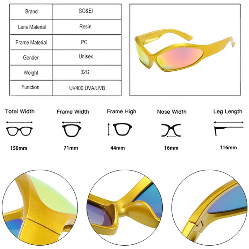 Colorful Cat Eye Sunglasses with UV400 Protection for Women