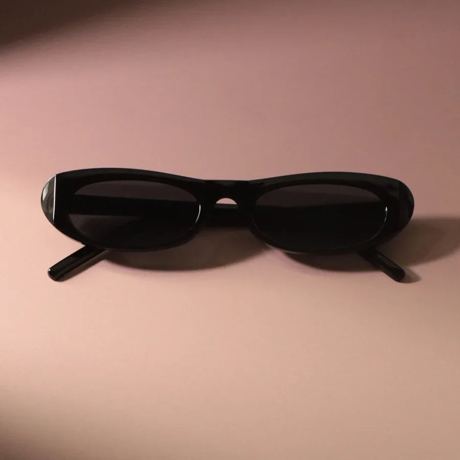 Retro Square Sunglasses for Women - Vintage Punk Shades