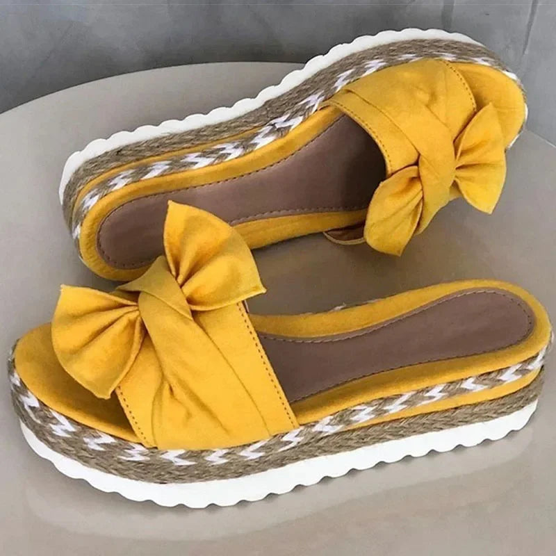 Women's Elegant Wedge Platform Sandals for Summer Slippers