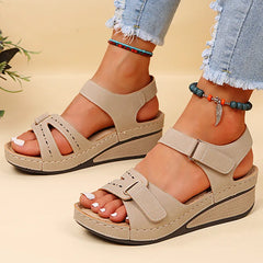 Women's Soft Bottom Wedge Heels Summer Sandals Platform Shoes