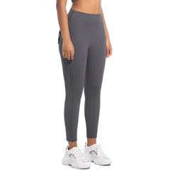 Leggings de sport sans coutures avec poches arrière pour femmes pour le fitness 