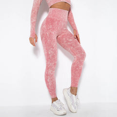 Legging de yoga push-up sans coutures pour femme pour le fitness 