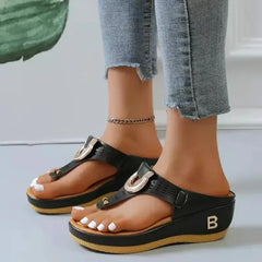 Women's Comfortable Non-Slip Open Toe Platform Sandals