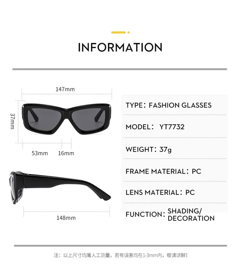 Rimless Sunglasses for Women with UV400 Protection for Outdoor Use