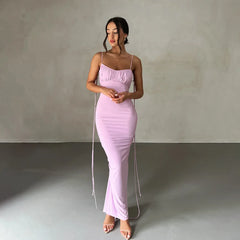 Backless maxi dress perfect for any summer event