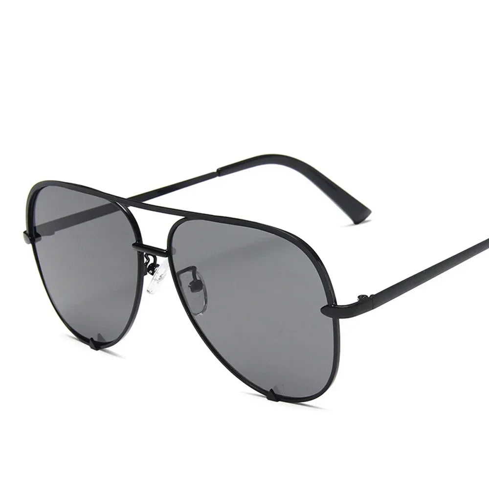 Designer Luxury Retro Sunglasses for Women in Stylish Black Color