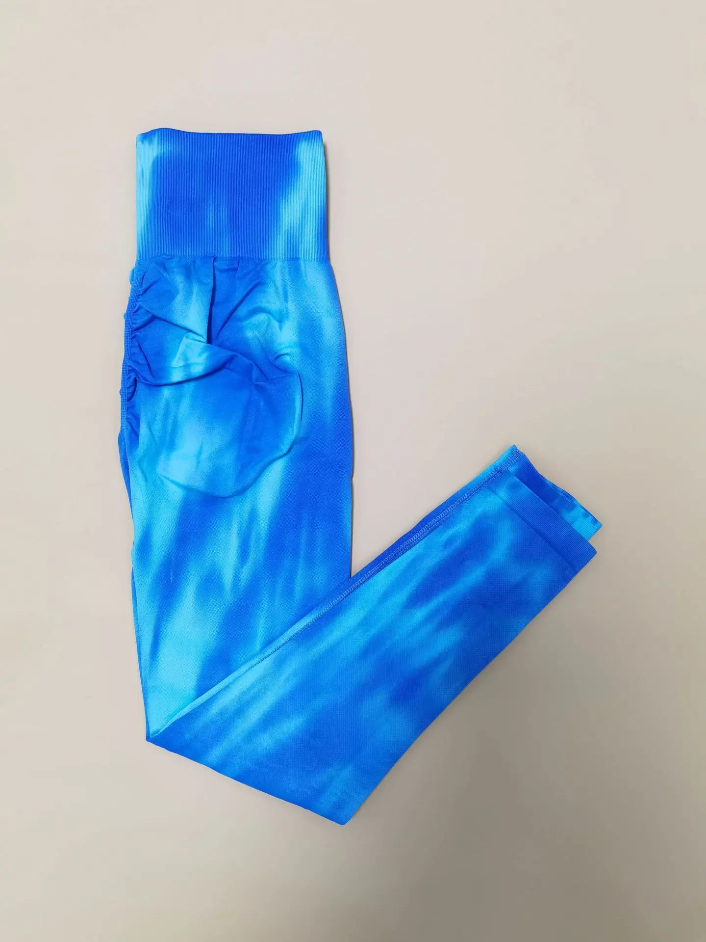 Pantalon de yoga taille haute Tie Dye, legging push-up pour femmes