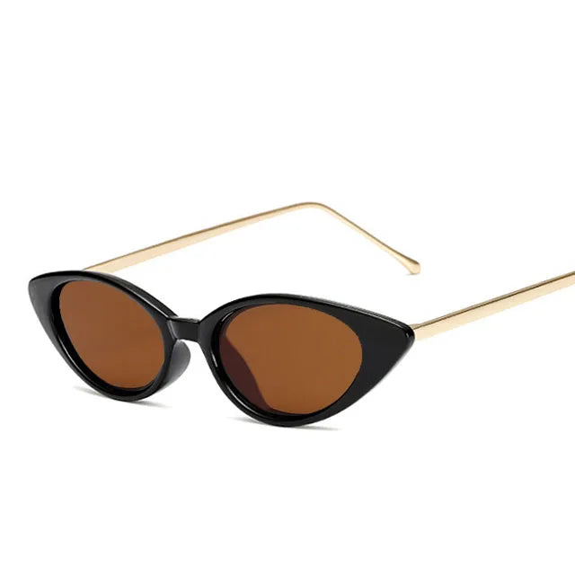 Ladies Cat Eye Sunglasses in Fashionable Small Frame Design