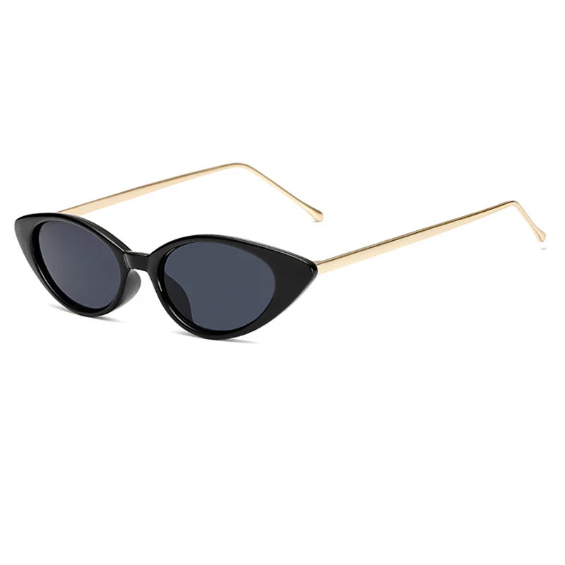 Ladies Cat Eye Sunglasses in Fashionable Small Frame Design