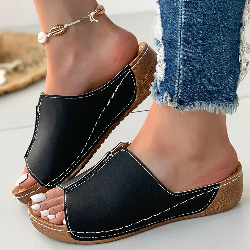 Women's Casual Wedge Sandals for Summer Party and Walking