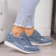 Spring Women's Lightweight Casual Sneakers Platform All-Match Shoes