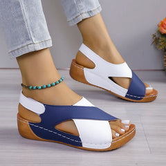 Women's Plus Size Open Toe Summer Beach Party Sandals