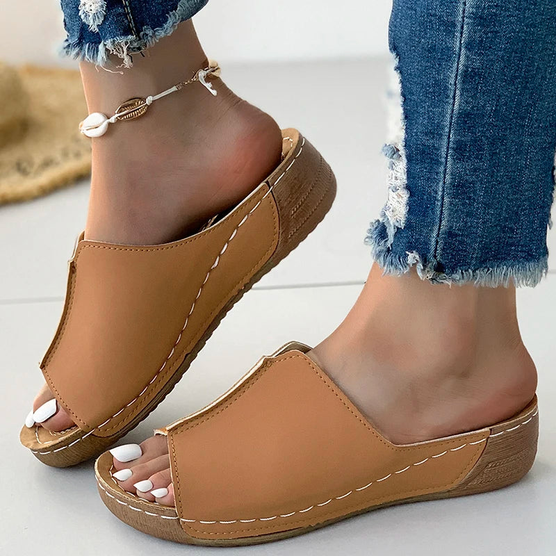 Women's Casual Wedge Sandals for Summer Party and Walking