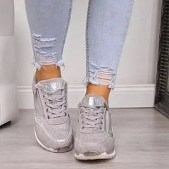 Spring Women's Lightweight Casual Sneakers Platform All-Match Shoes