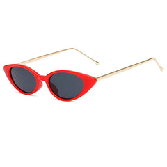 Ladies Cat Eye Sunglasses in Fashionable Small Frame Design