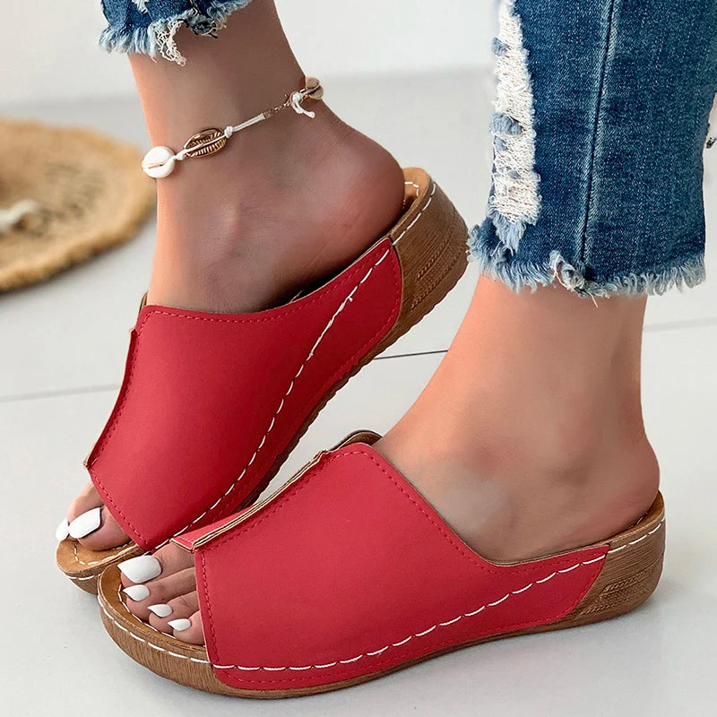 Women's Casual Wedge Sandals for Summer Party and Walking