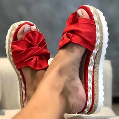 Women's Elegant Wedge Platform Sandals for Summer Slippers