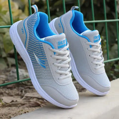 Spring and Autumn Ladies Casual Breathable Flat Sneakers