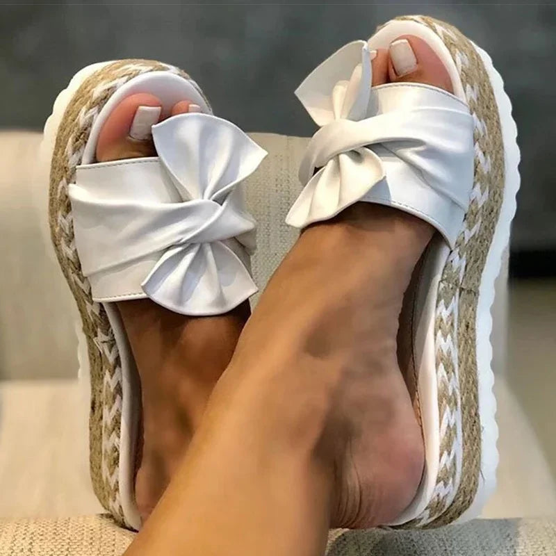 Women's Elegant Wedge Platform Sandals for Summer Slippers