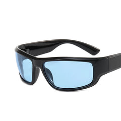 New Green Retro Punk Sport Sunglasses for Trendy Outdoor Wear