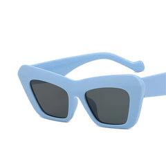 Oversized Cat Eye Sunglasses in Candy Color for Women