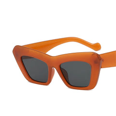 Oversized Cat Eye Sunglasses in Candy Color for Women