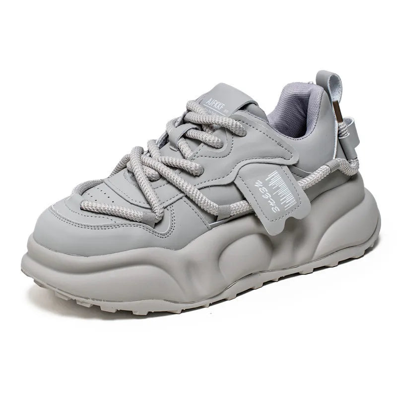 Unisex Fashion Comfortable Wear-Resistant Casual Chunky Sneakers Shoes