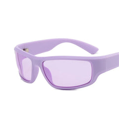 New Green Retro Punk Sport Sunglasses for Trendy Outdoor Wear