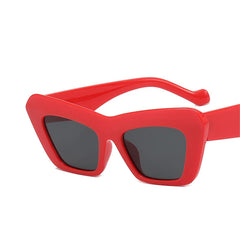 Oversized Cat Eye Sunglasses in Candy Color for Women